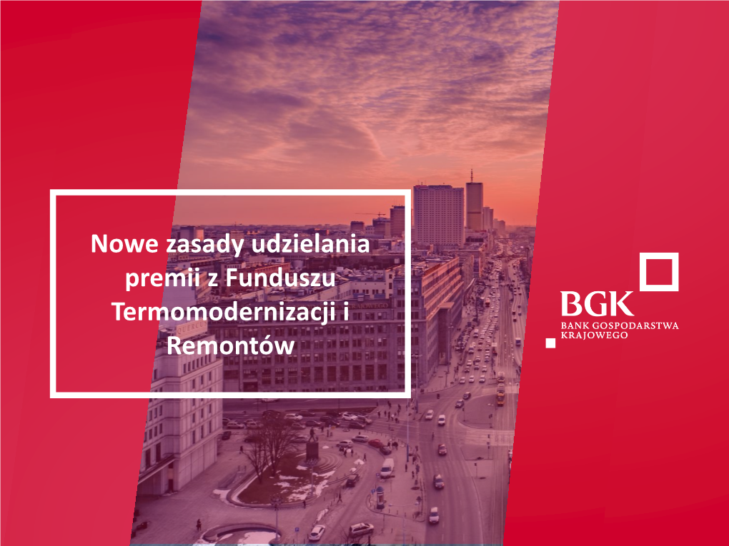 Nowe Zasady Udzielania Premii Z Funduszu Termomodernizacji I Remontów Podstawy Prawne Funkcjonowania Funduszu Termomodernizacji I Remontów