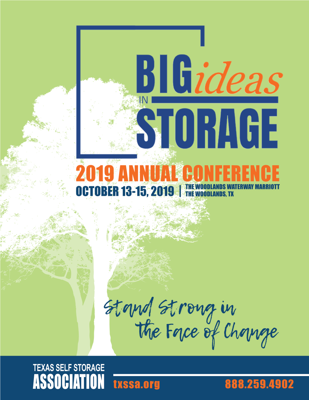2019 Annual Conference the Woodlands Waterway Marriott October 13-15, 2019 | the Woodlands, Tx