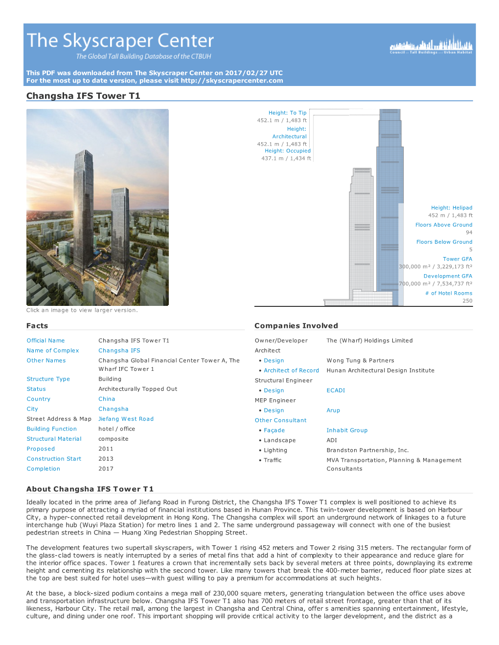 Changsha IFS Tower T1