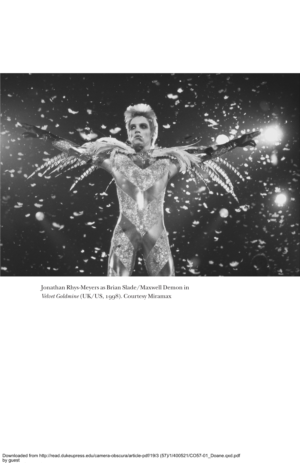 Jonathan Rhys-Meyers As Brian Slade/Maxwell Demon in Velvet Goldmine (UK/US, 1998)