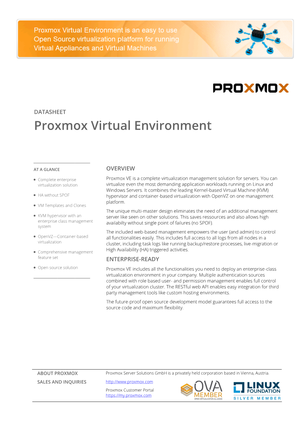 Proxmox Virtual Environment