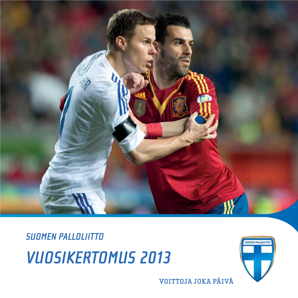 Suomen Palloliiton Vuosikertomus 2013