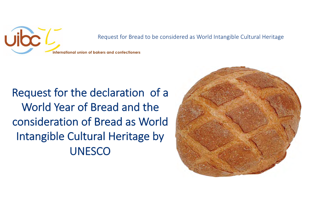 Bread, World Heritage En