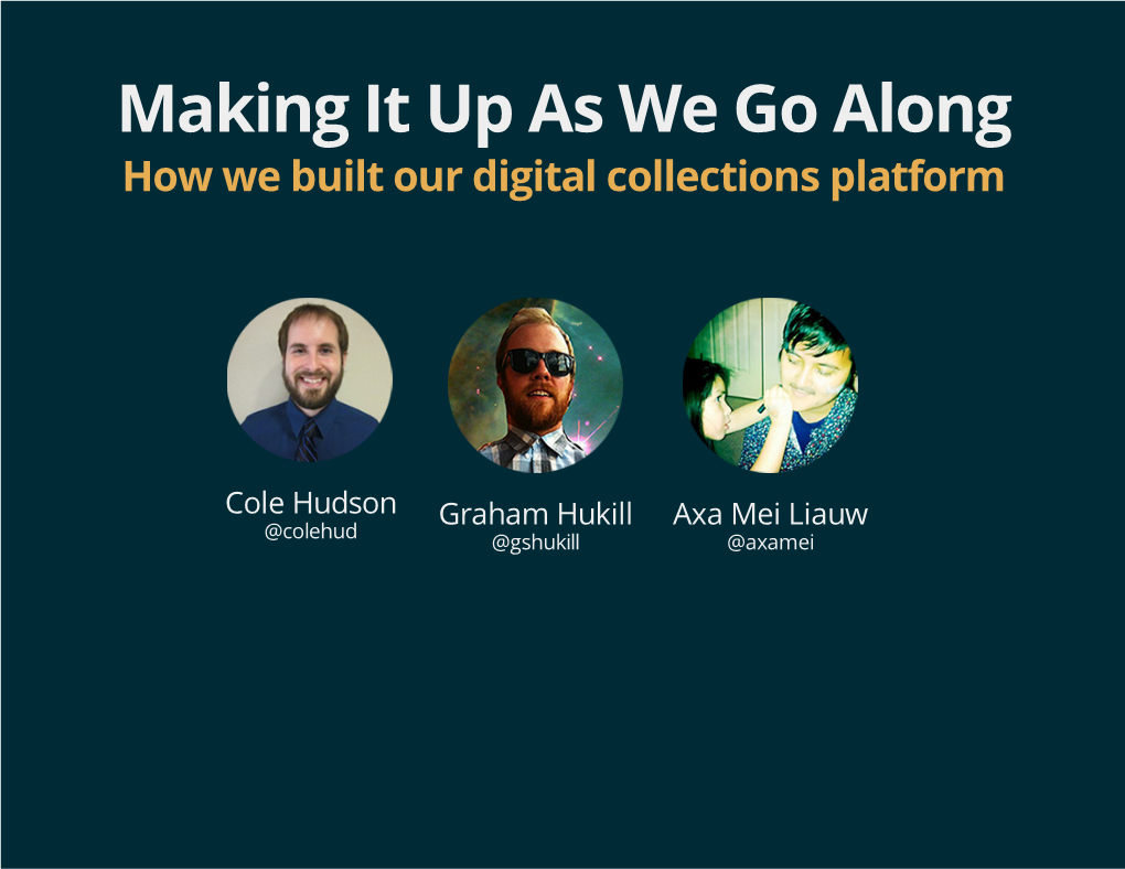 How We Built Our Digital Collections Platform