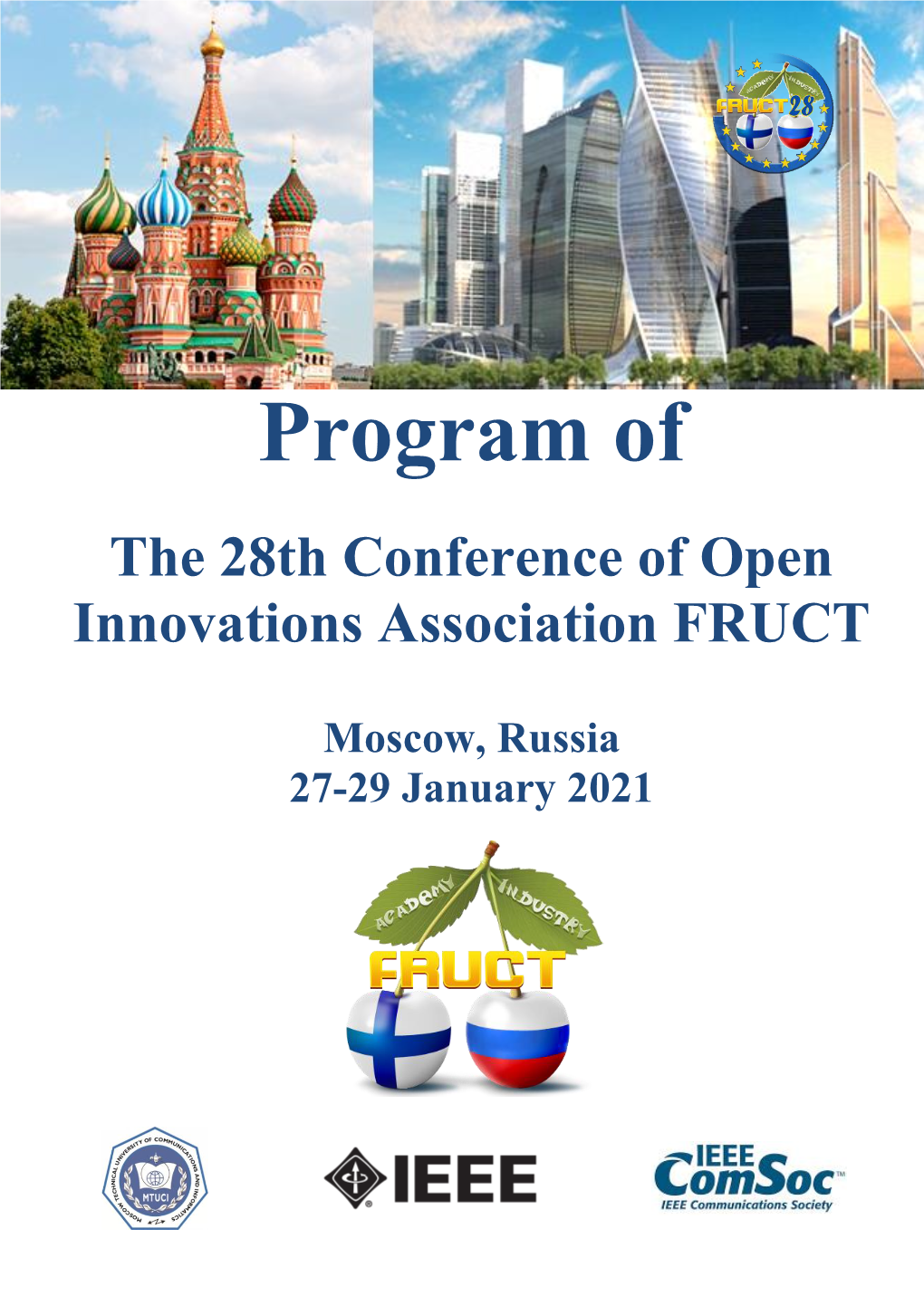 The 28Th Conference of Open Innovations Association FRUCT