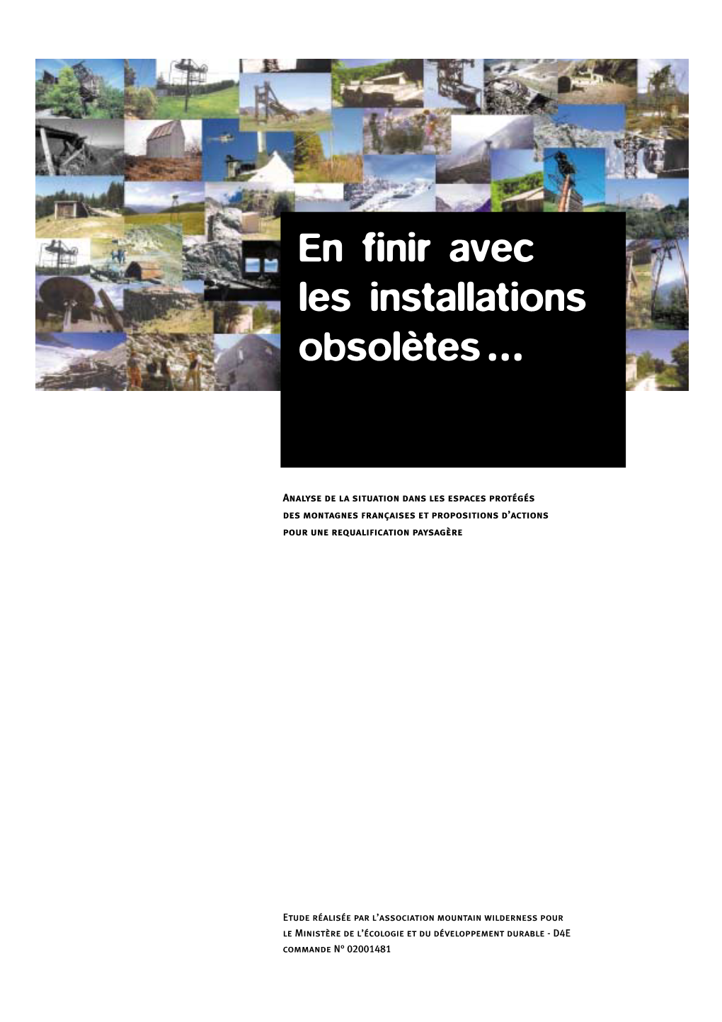 En Finir Avec Les Installations Obsolètes