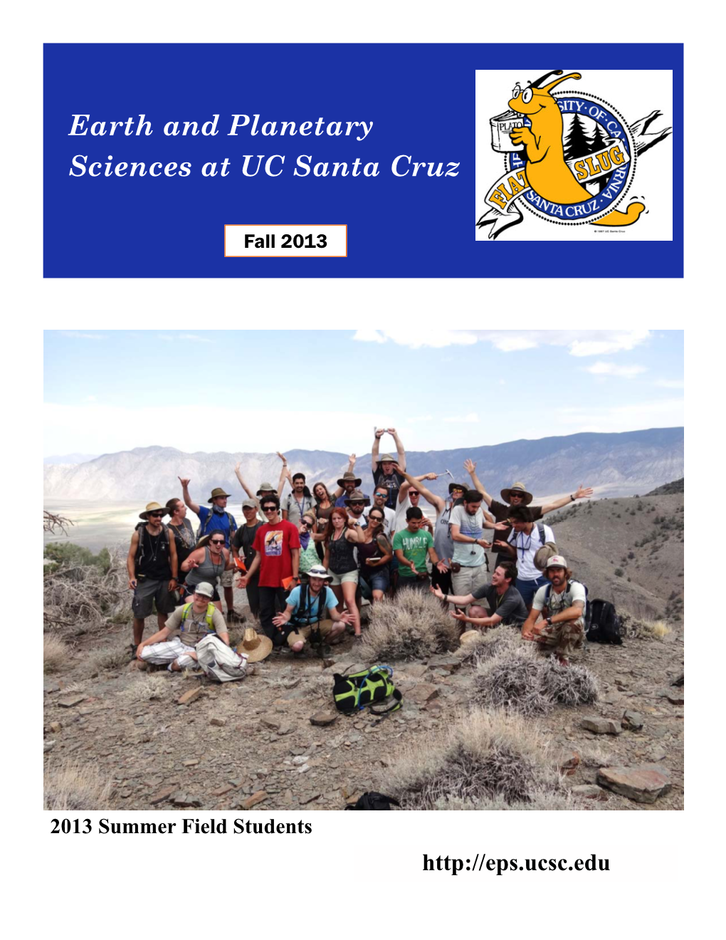 Earth and Planetary Sciences at UC Santa Cruz