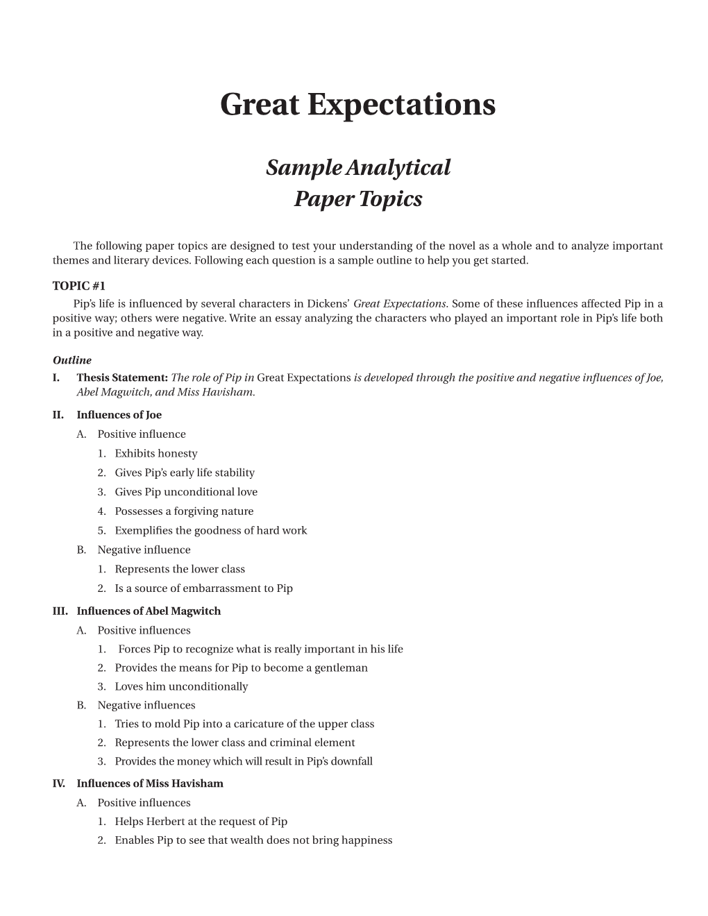 Great Expectations