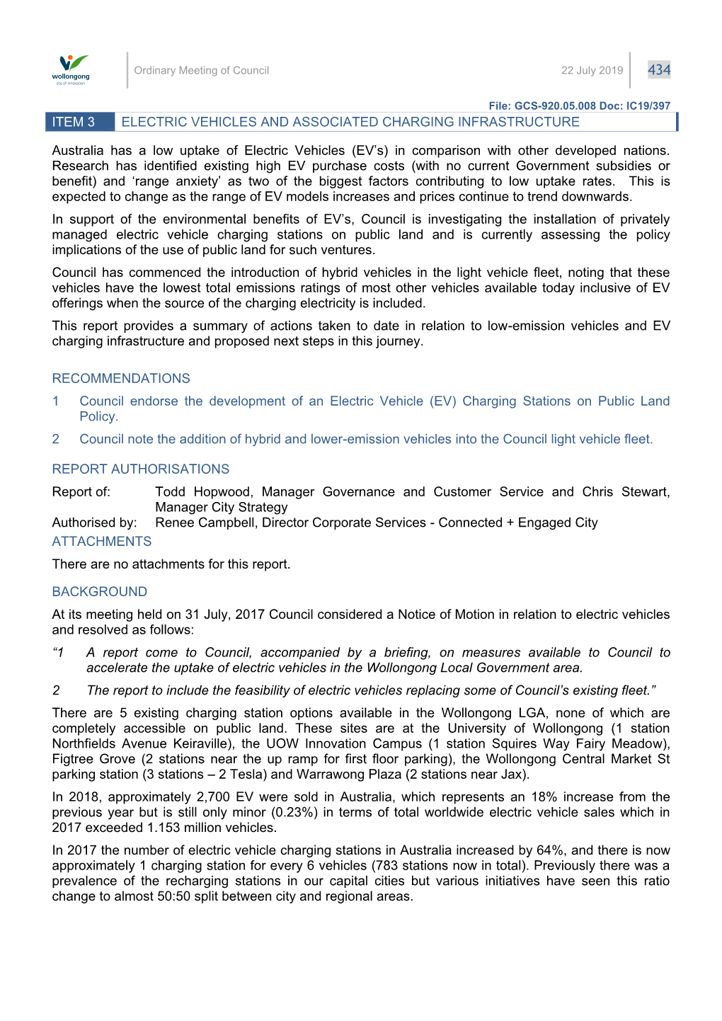 Electric Vehicles and Associated Charging Infrastructure