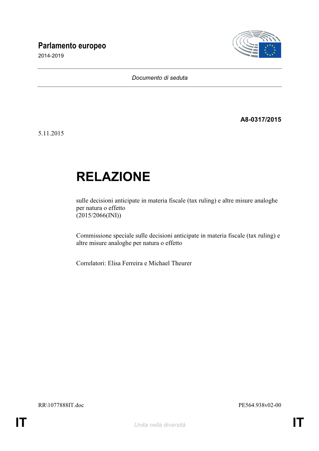 It It Relazione