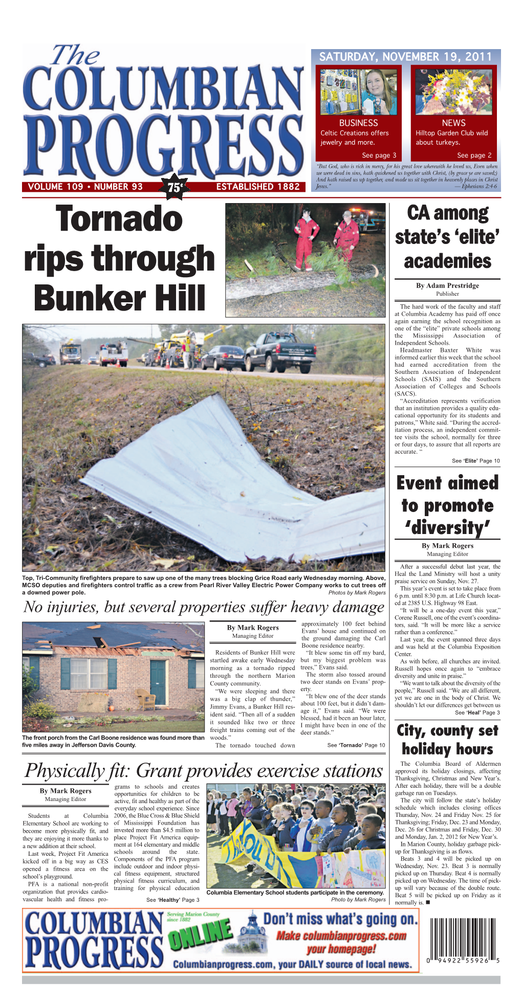 Tornado Rips Through Bunker Hill