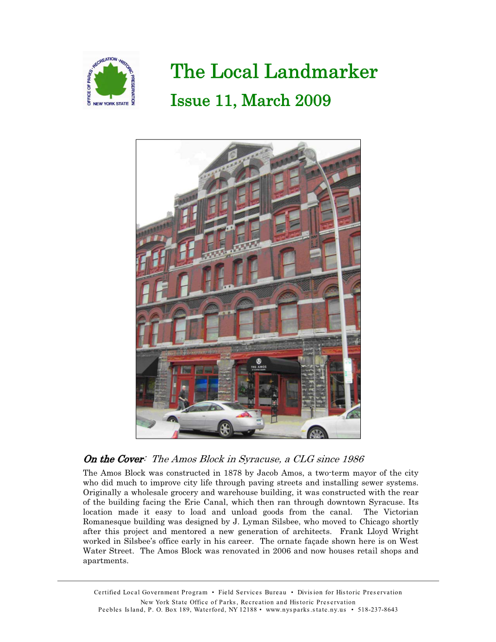 Issue 11, March 2009 (Pdf)