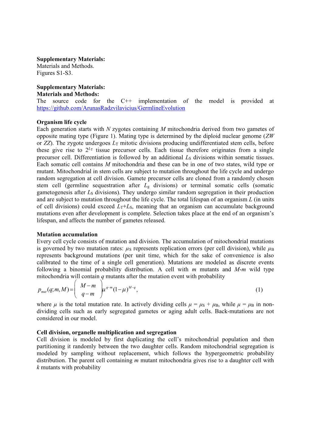 Materials and Methods. Figures S1-S3. Supplementary