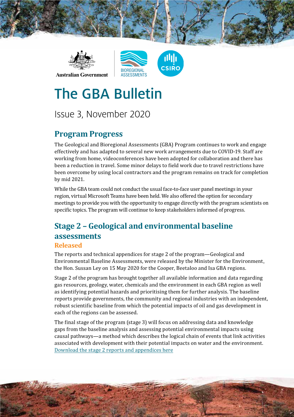 The GBA Bulletin Issue 3, November 2020