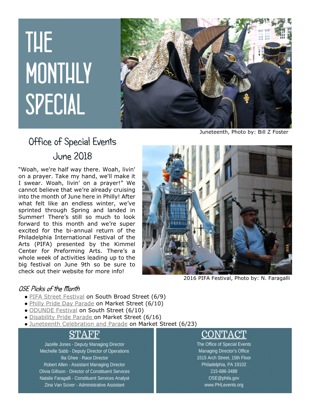 6 OSE Newsletter