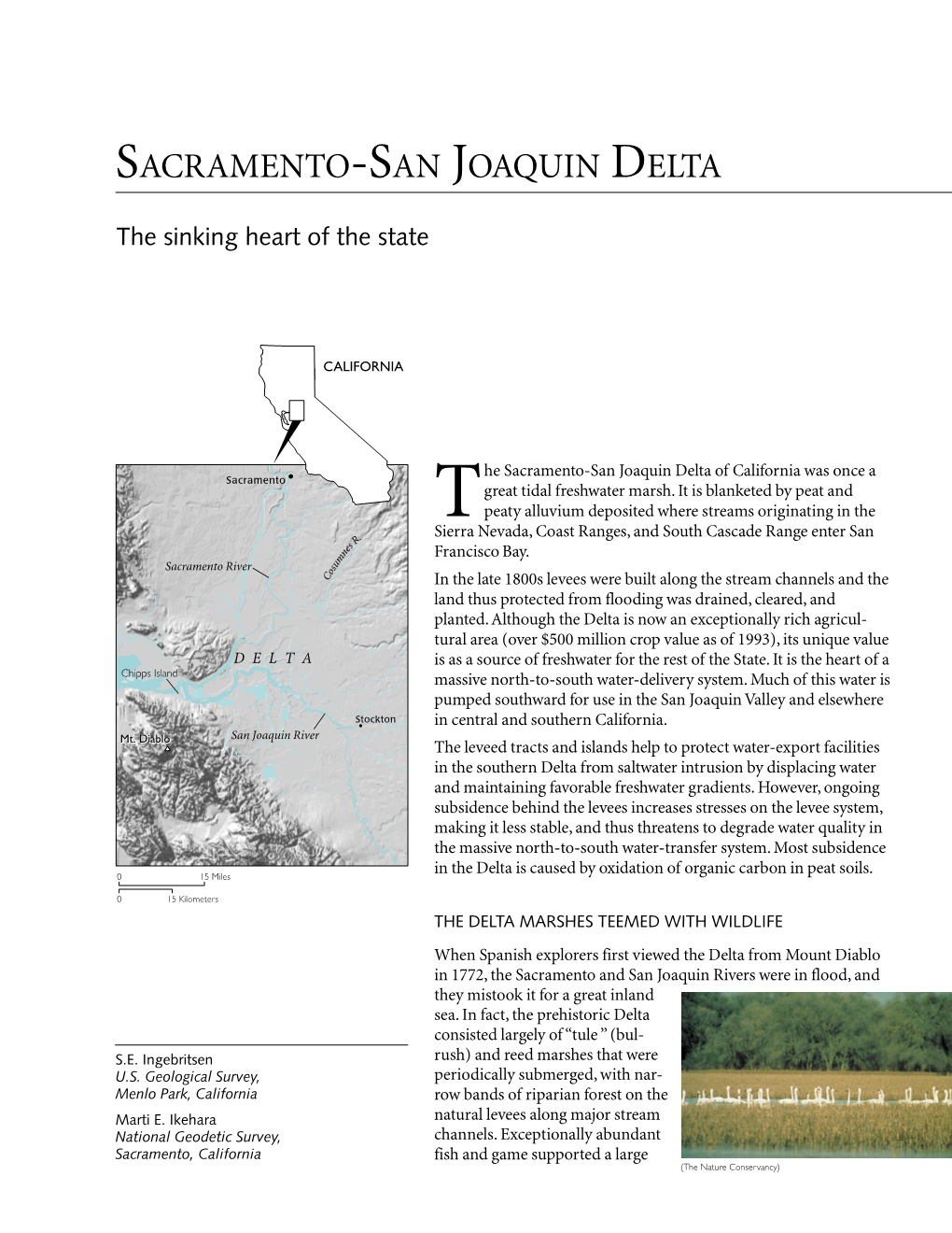 Sacramento-San Joaquin Delta, California