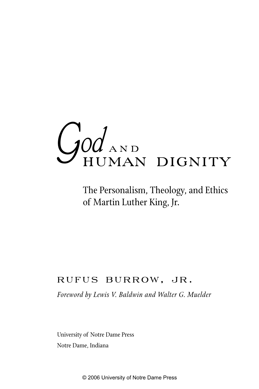 Human Dignity