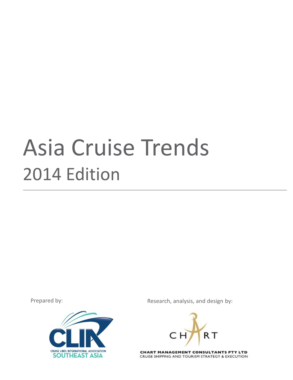 Asia Cruise Trends, 2014