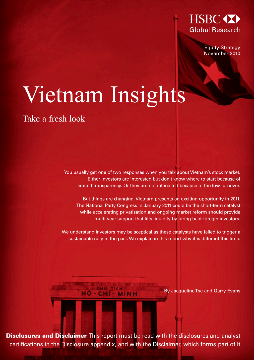 Vietnam Insights-Time to Return to Vietnam