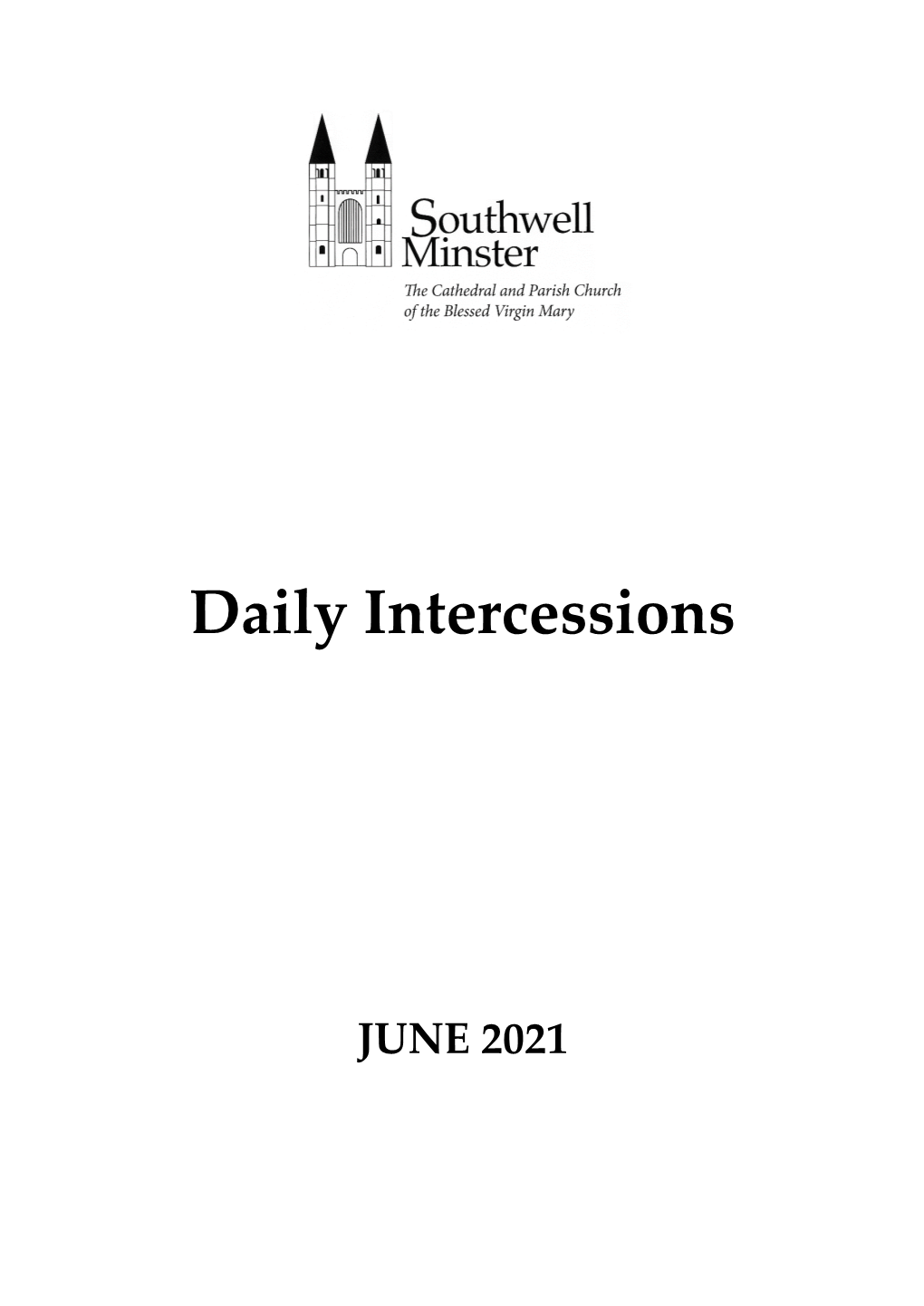 Daily Intercessions