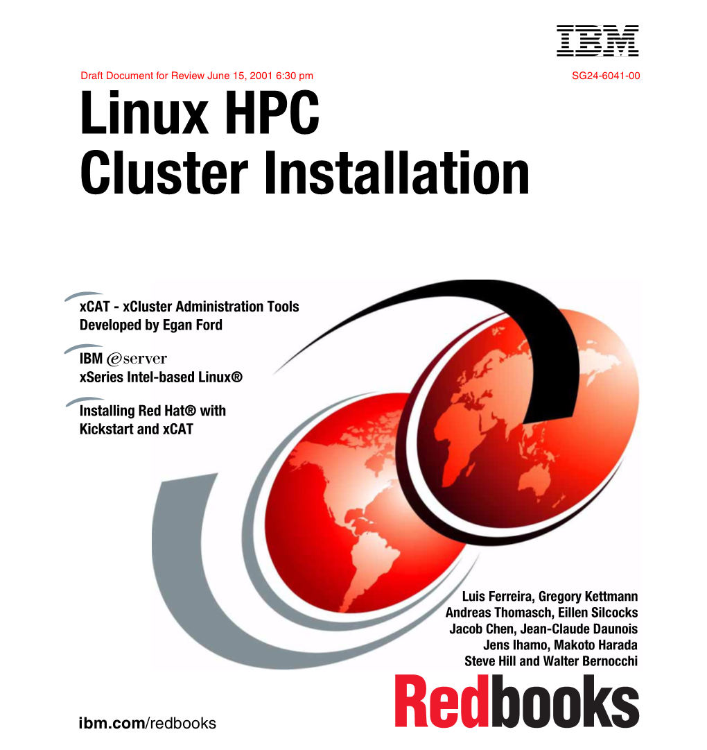 Linux HPC Cluster Installation