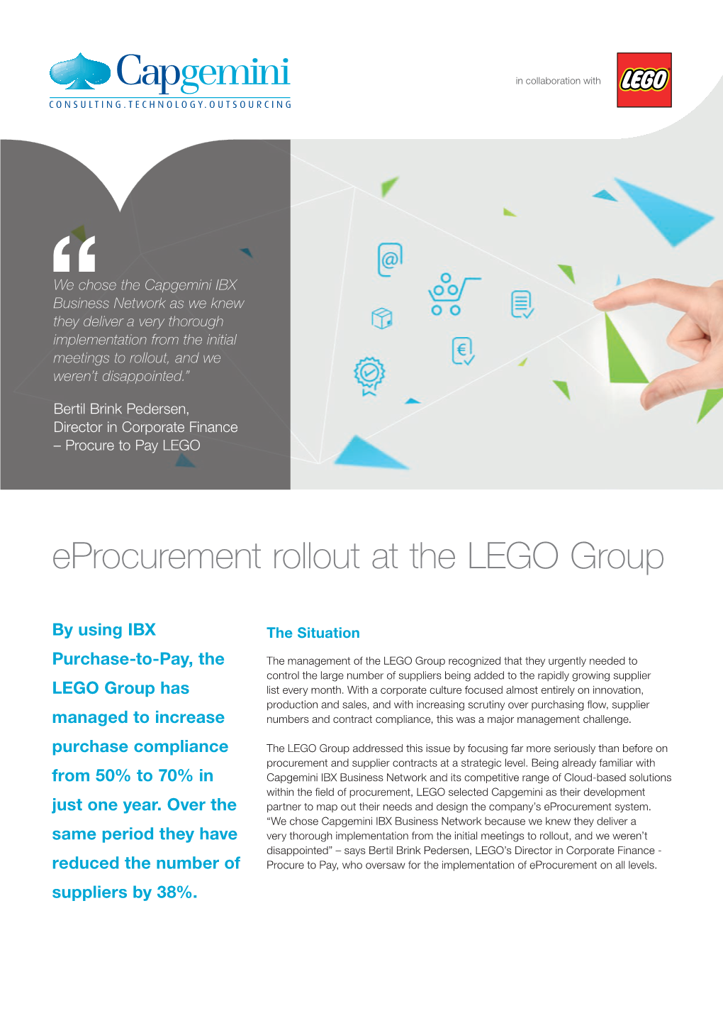 Eprocurement Rollout at the LEGO Group