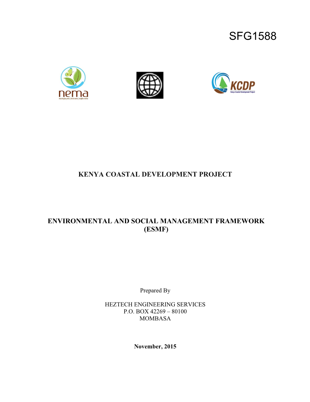 Kenya Coastal Development Project