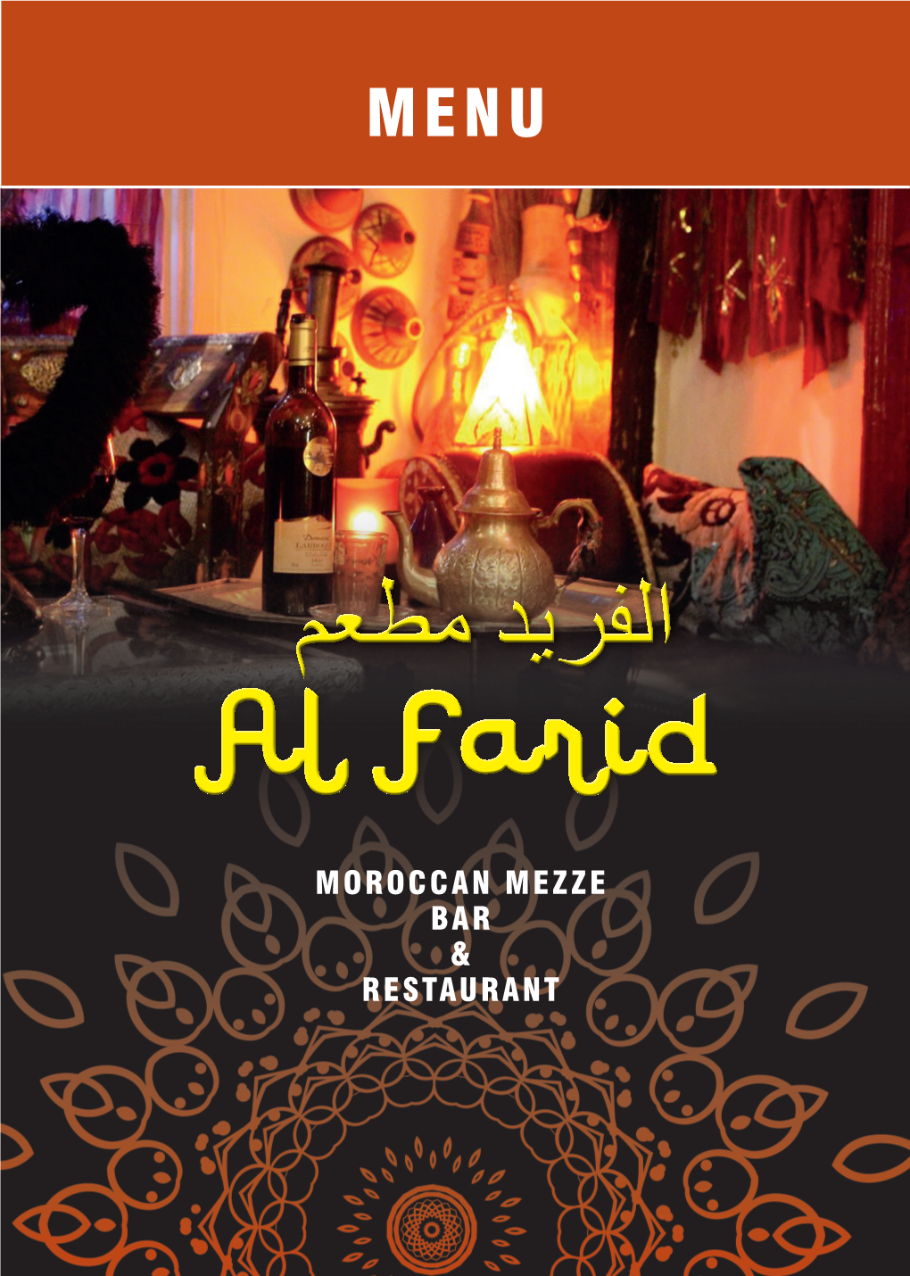 Al Farid Menu V1.Indd