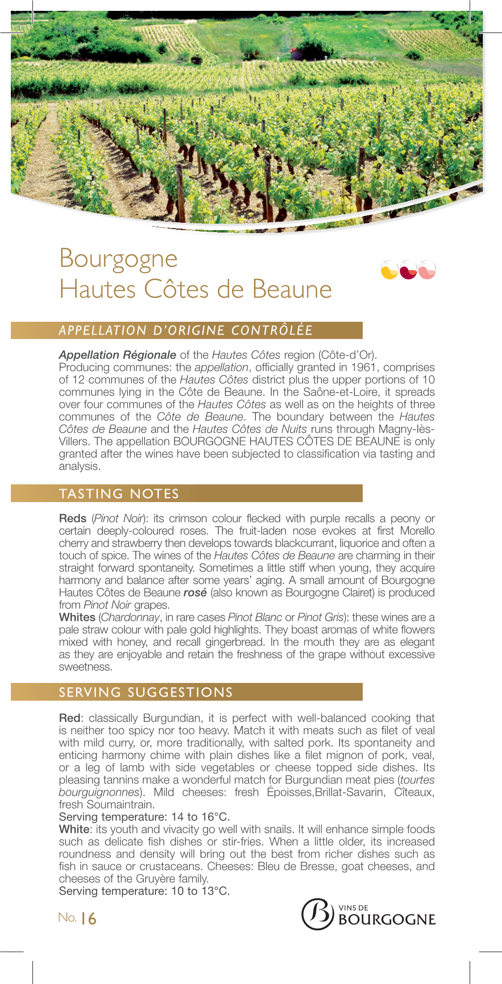 Bourgogne Hautes Côtes De Beaune