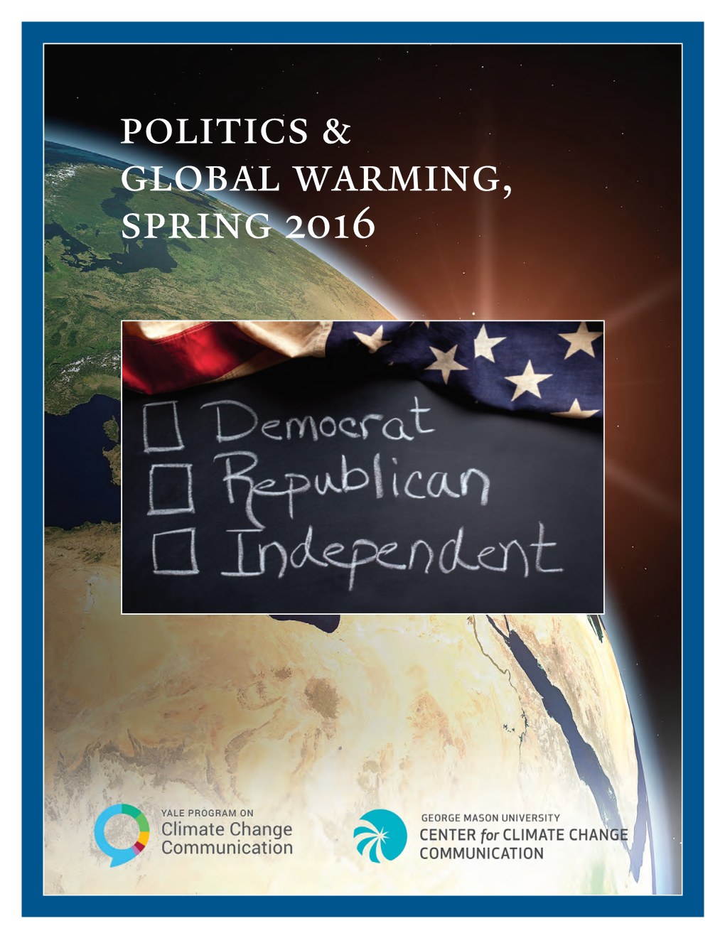 Politics & Global Warming, Spring 2016