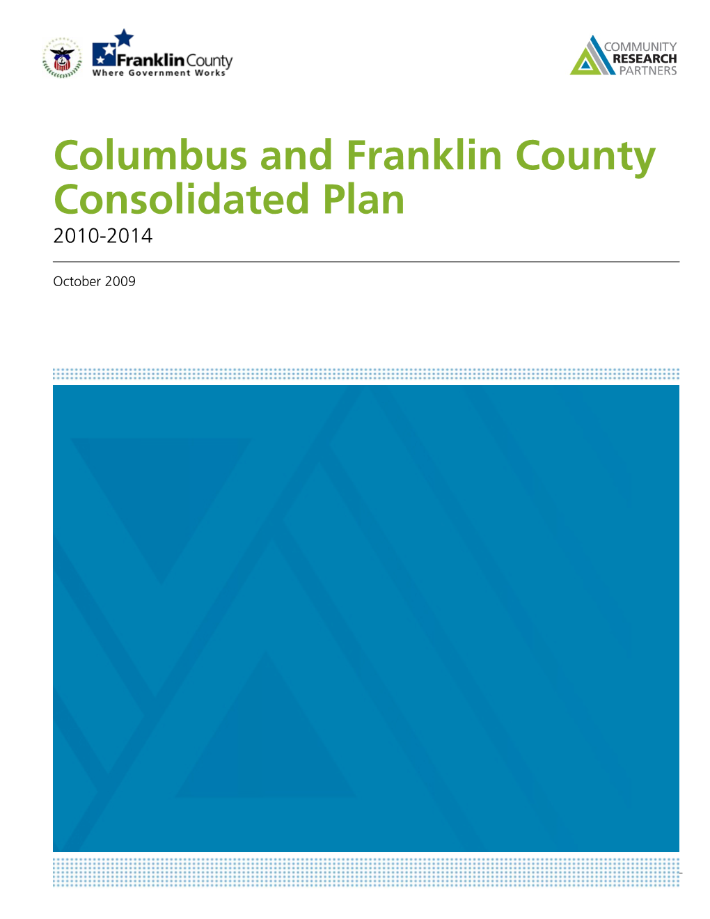 Columbus and Franklin County Consolidated Plan 2010-2014