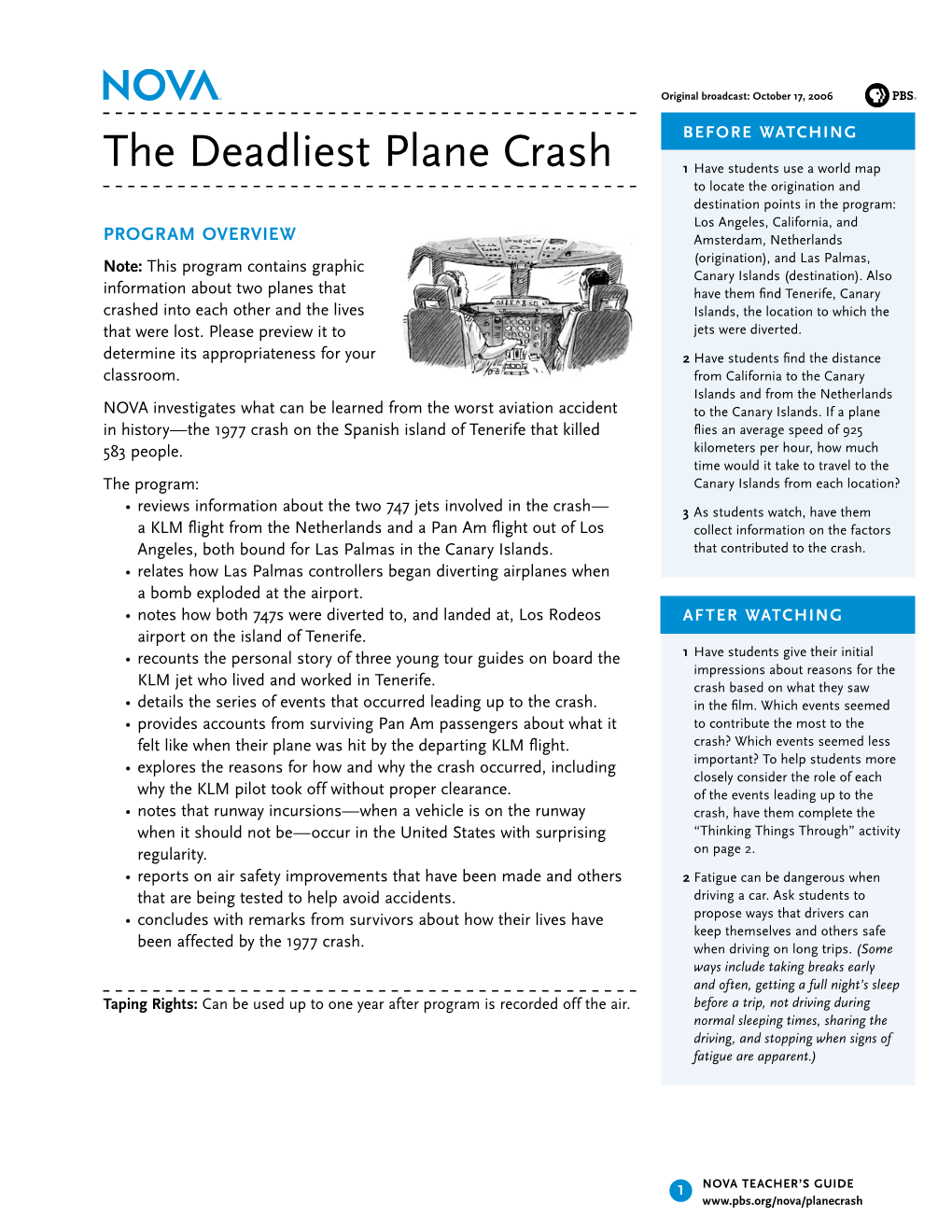 The Deadliest Plane Crash