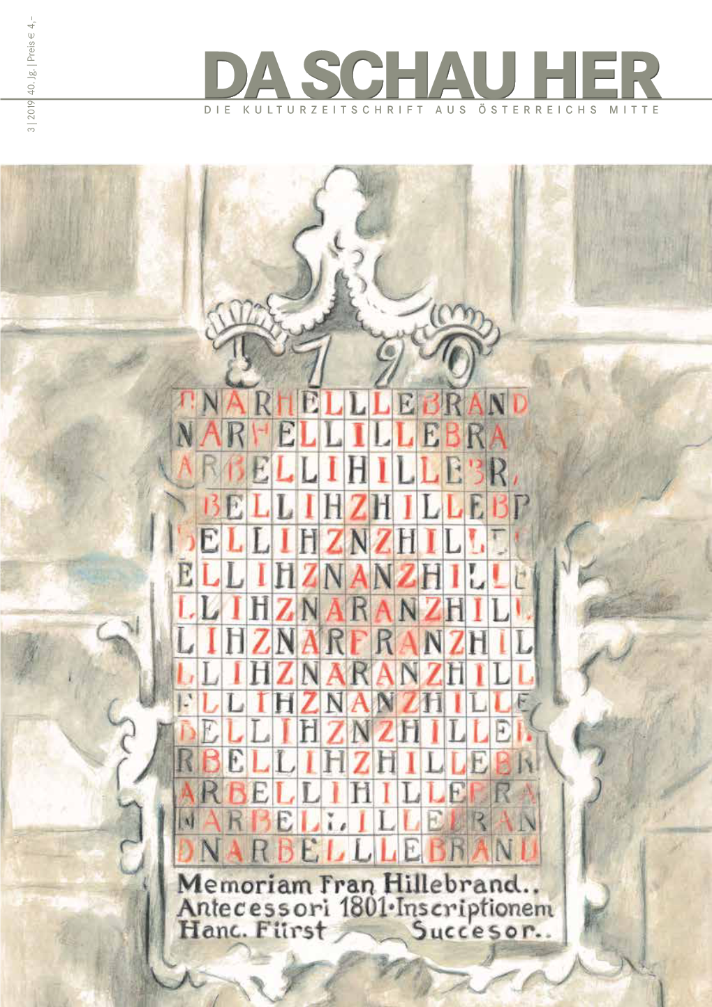 Das Buchstabenbild Vom Ehemaligen Fürsthof in Rottenmann
