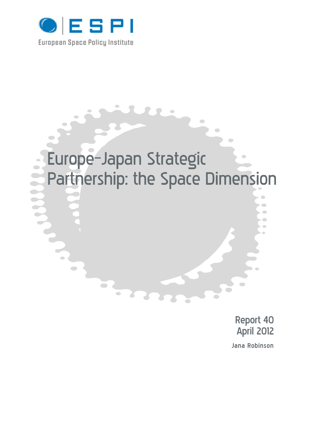 Europe–Japan Strategic Partnership: the Space Dimension