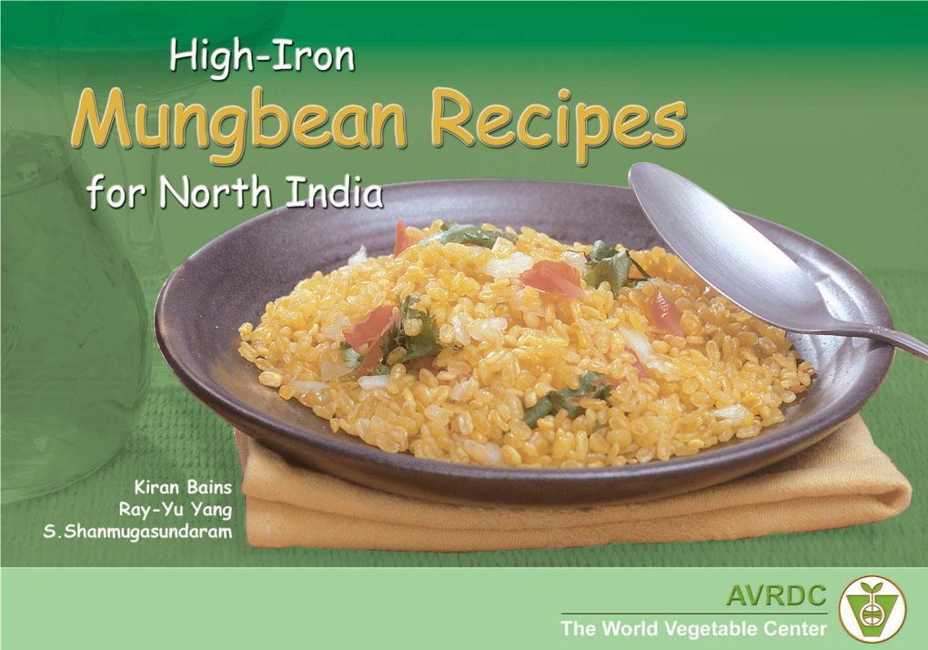 High Iron Mungbean Recipes for North India