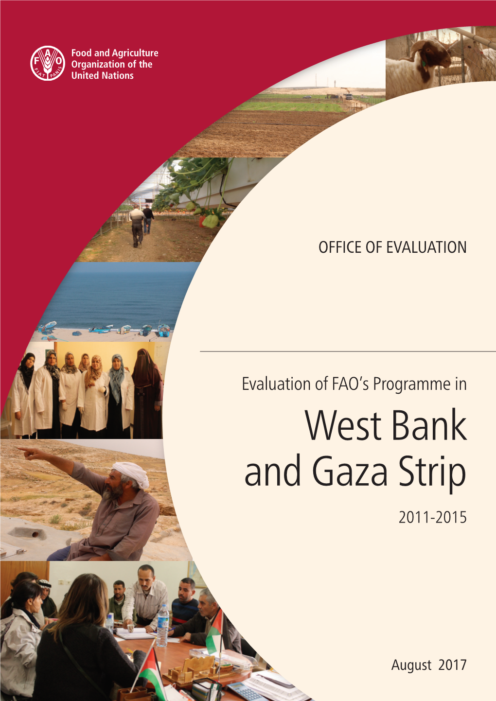 Evaluation of FAO's Programme in West Bank and Gaza Strip 2011-2015