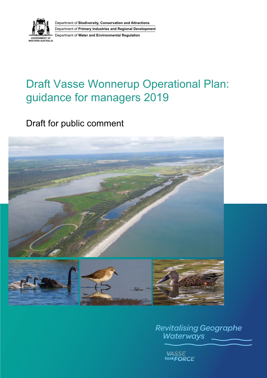 Draft Vasse Wonnerup Operational Plan: Guidance for Managers 2019