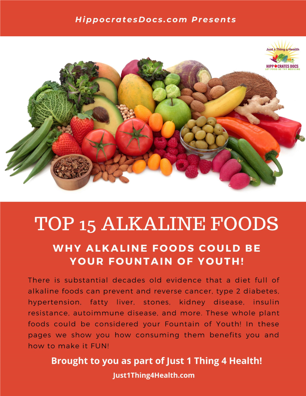 Top 15 High-Alkaline Foods