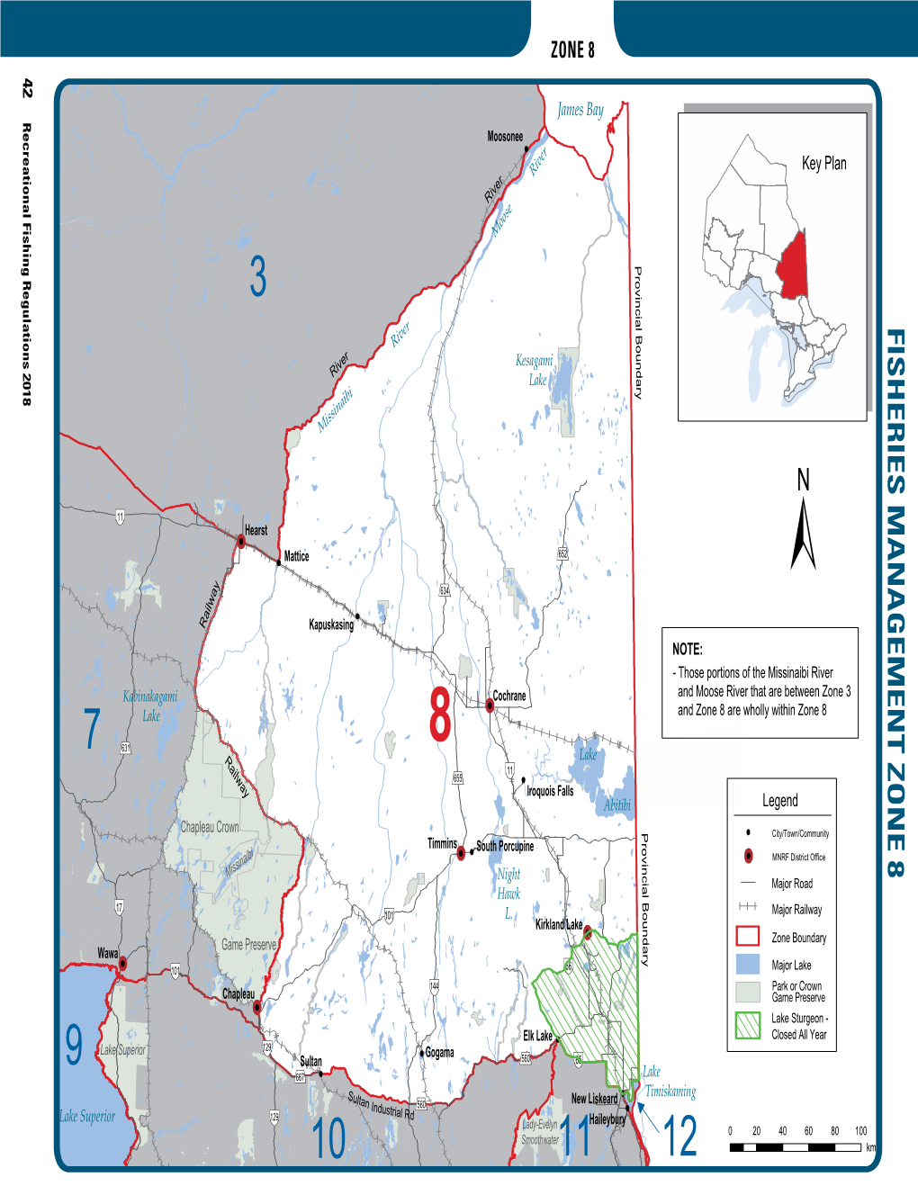 Fisheries Management Zone 8 Zone 8