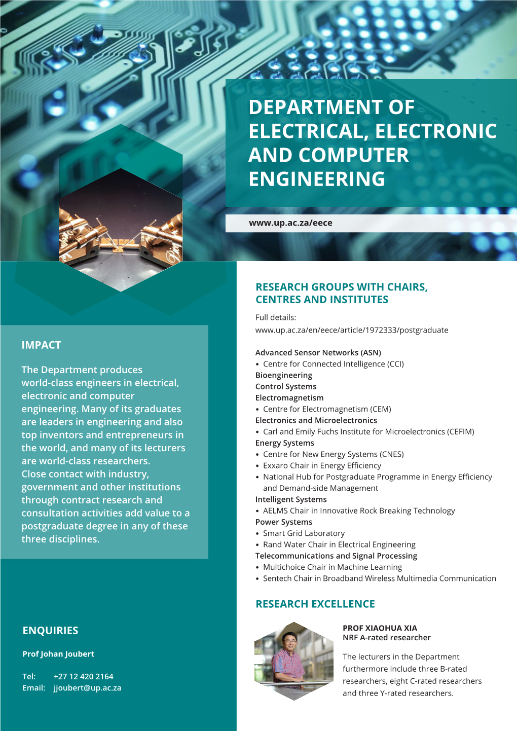 Department of Electrical, Electronic and Computer Engineering