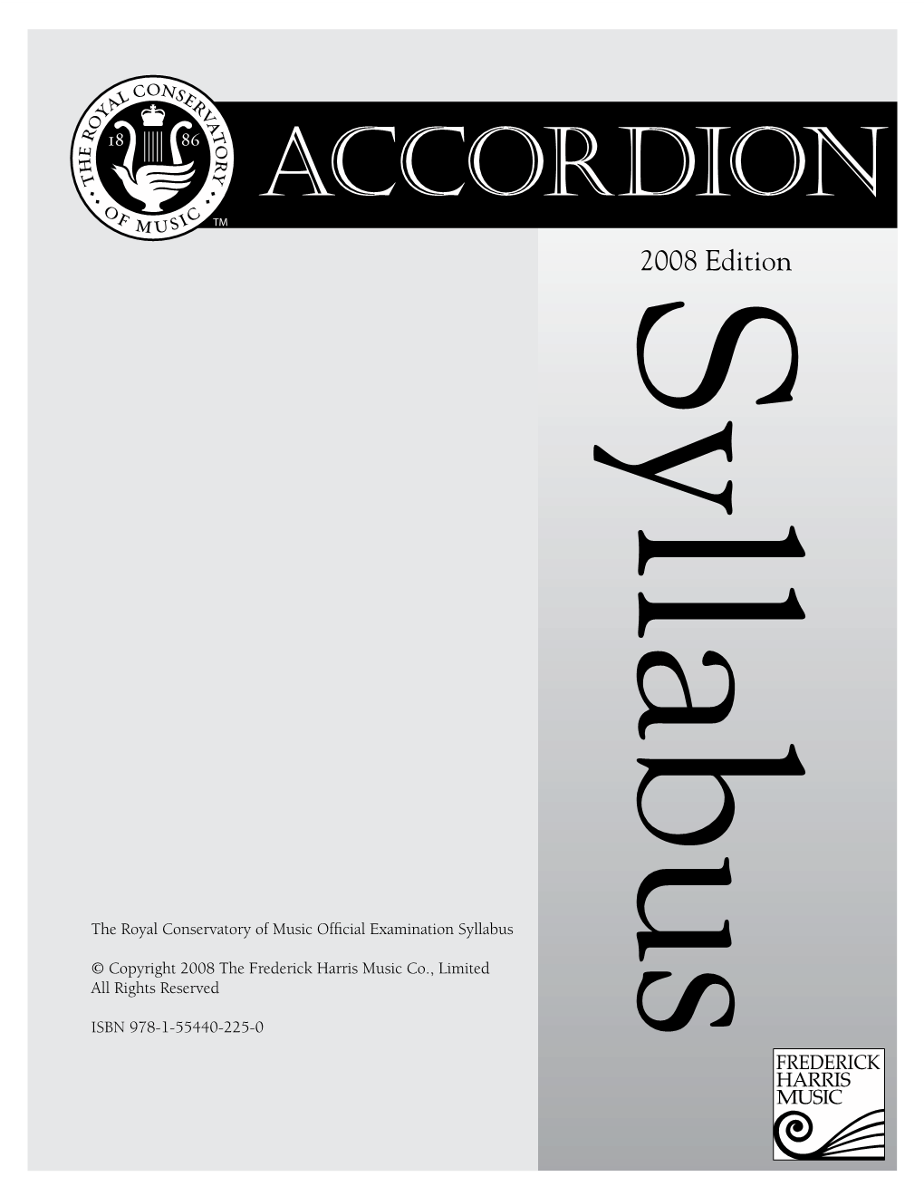 Accordion Syllabus 2008