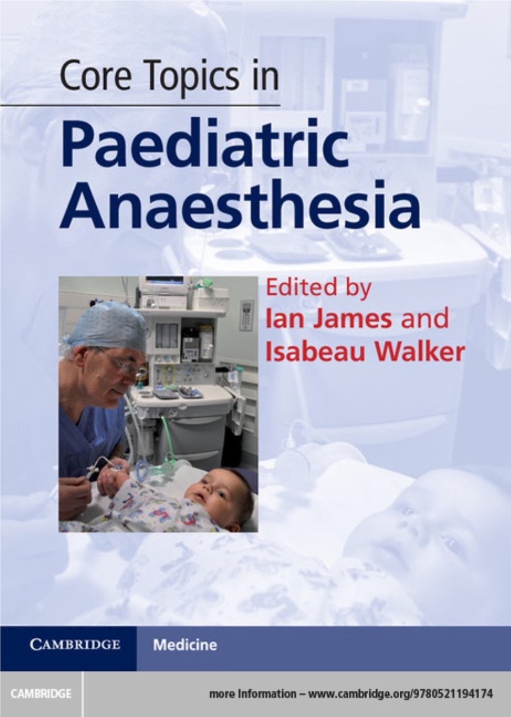 Core Topics in Paediatric Anaesthesia