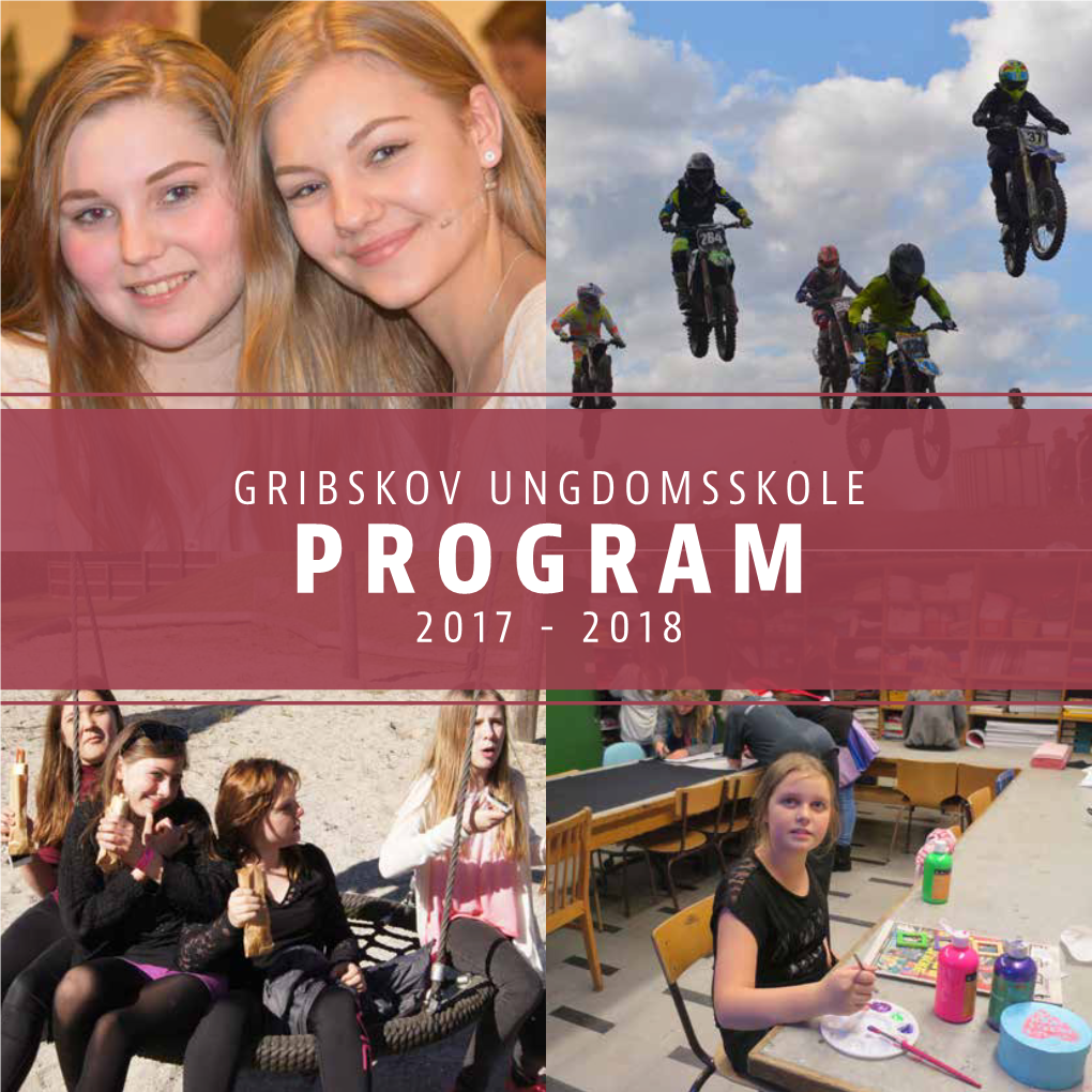 Gribskov Ungdomsskole Program 2017 - 2018 37