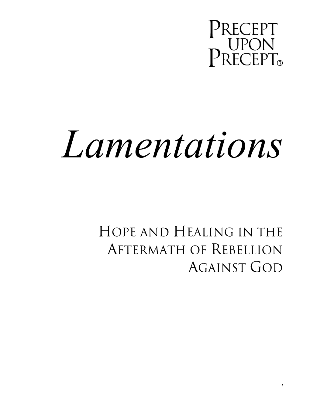 Lamentations