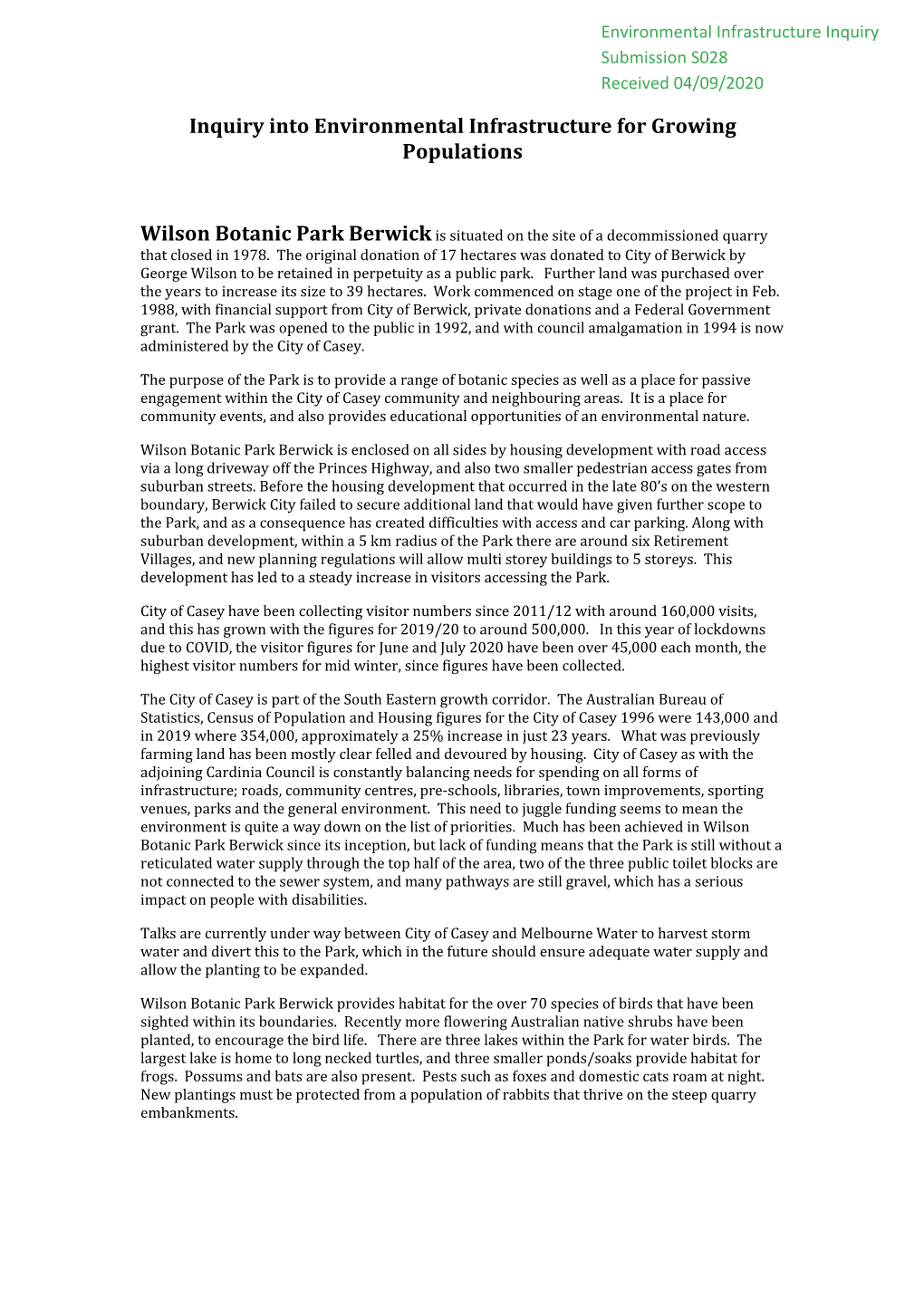 Friends of Wilson Botanic Park Berwick1.46