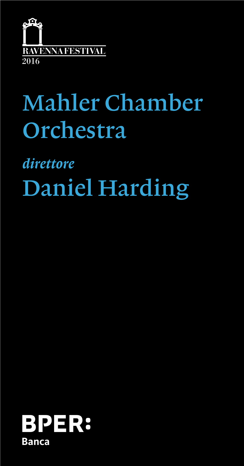Mahler Chamber Orchestra Daniel Harding