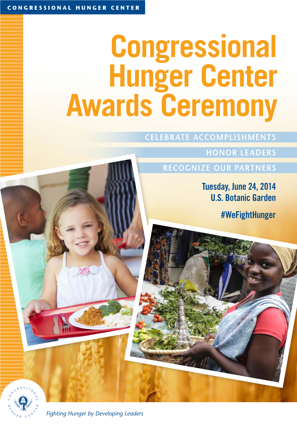 Congressional Hunger Center Awards Ceremony