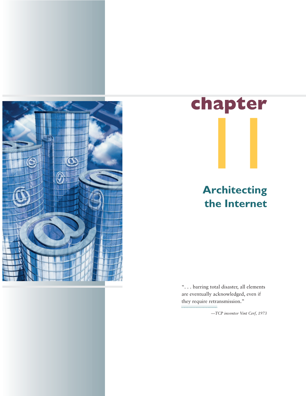 Chapter 11 Architecting the Internet