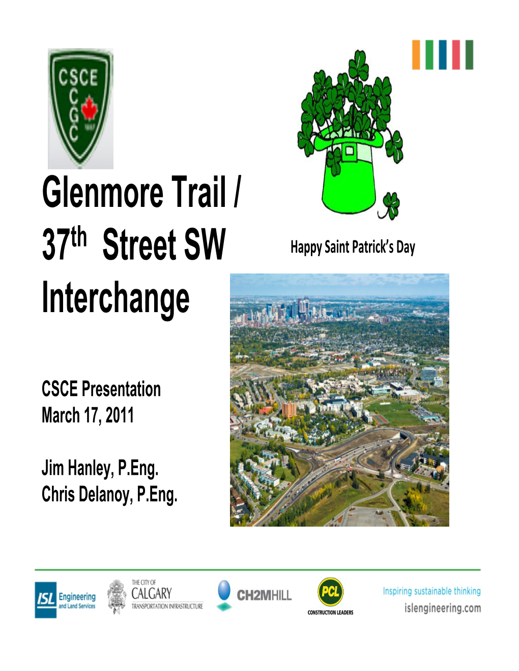 Glenmore Trail / 37Th Street SW Interchange