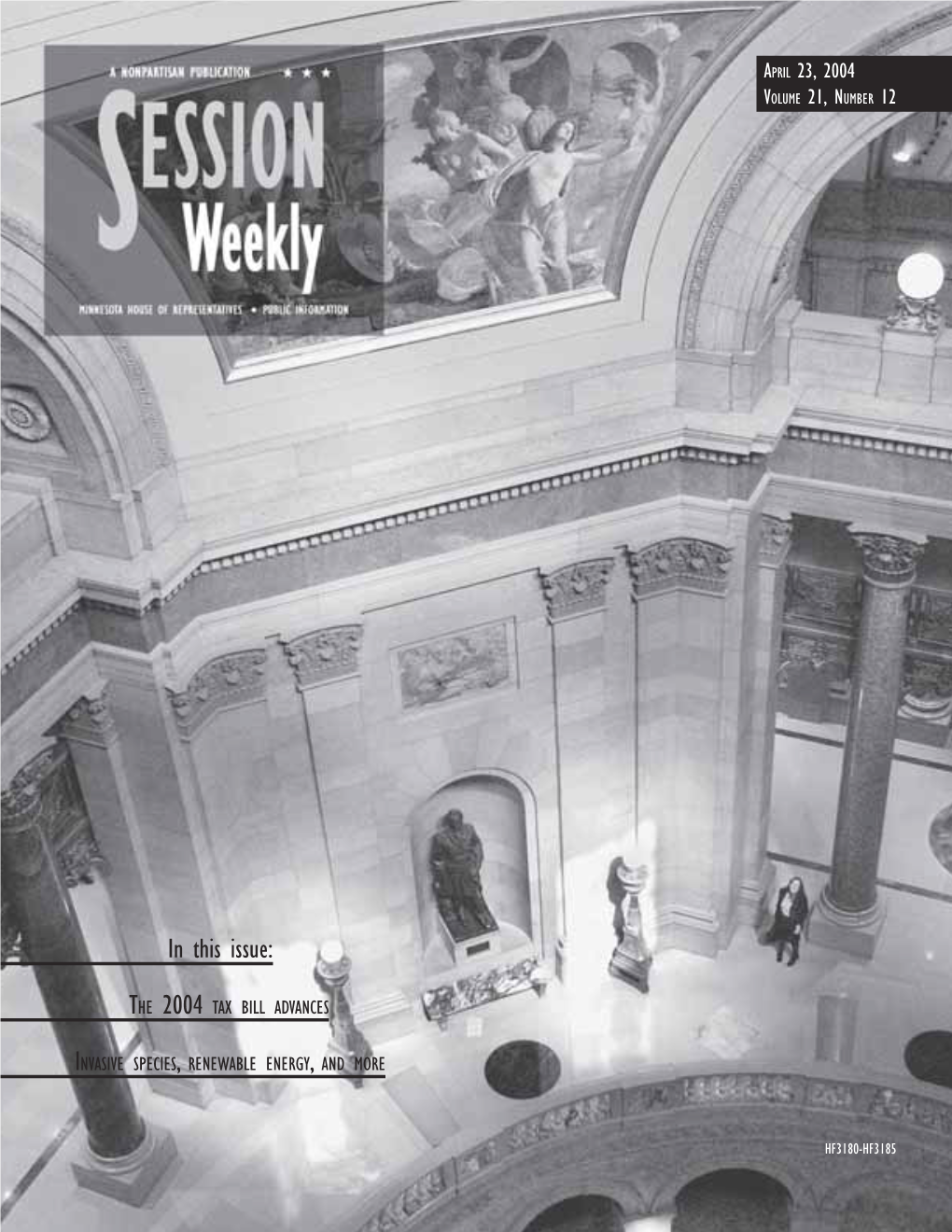 Session Weekly April 23, 2004, Volume 21, Number 12